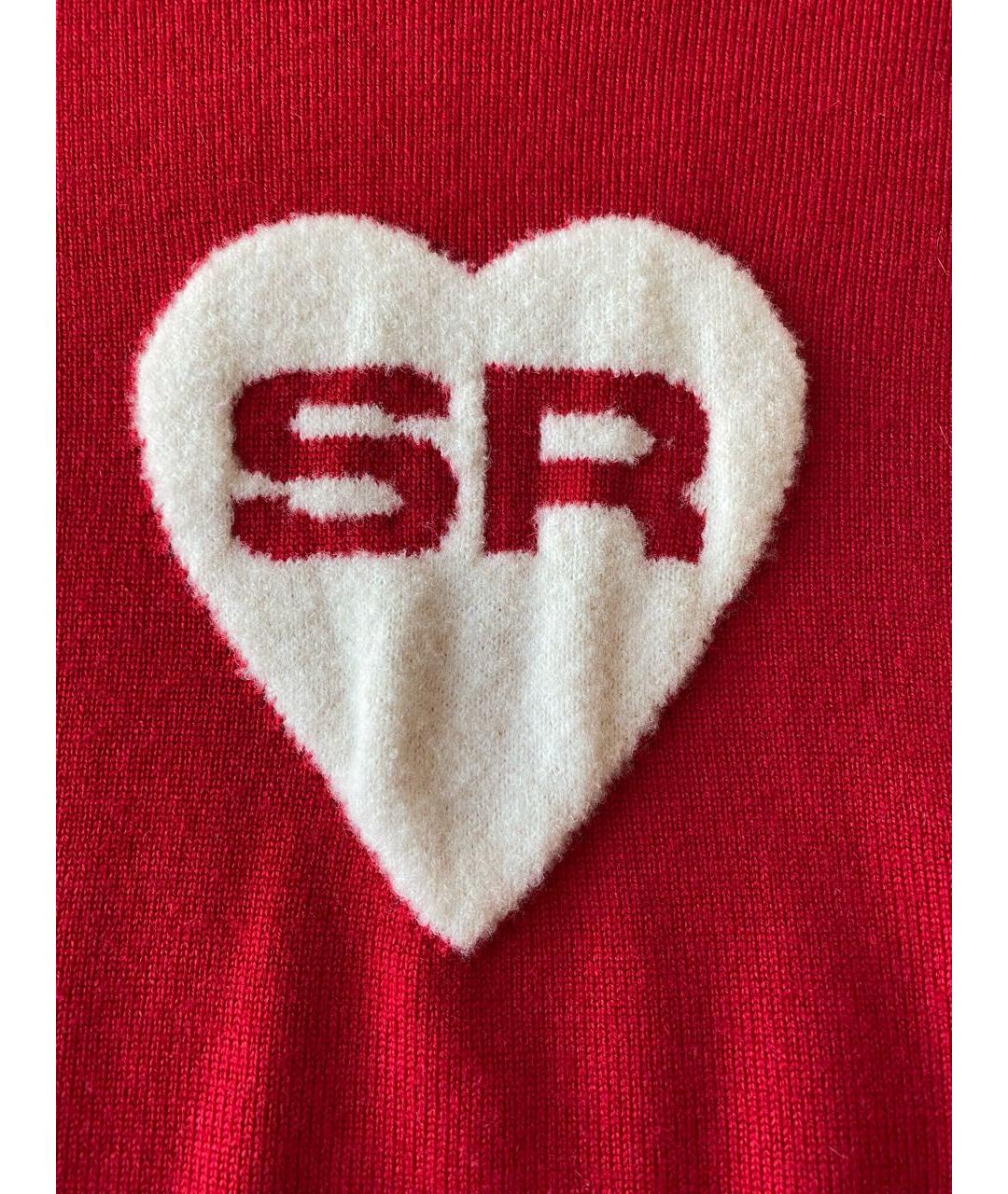 SONIA RYKIEL Красный шерстяной джемпер / свитер, фото 4