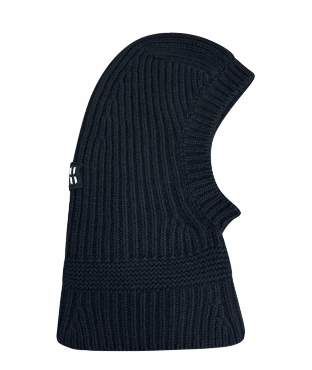 MIU MIU Черный кашемировый капюшон, фото 1