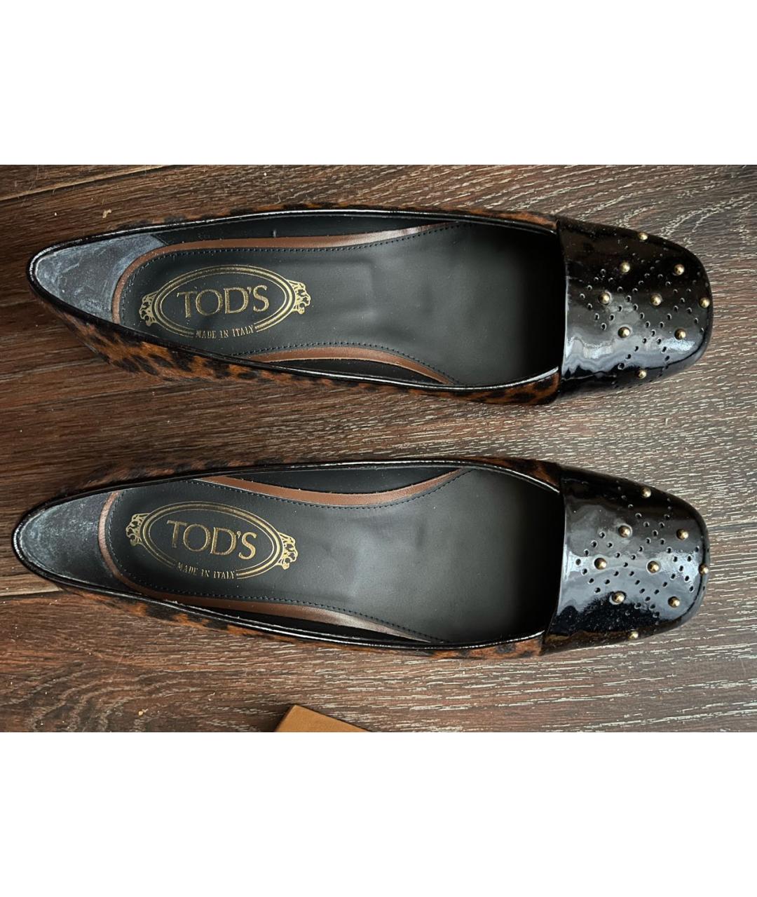 TOD'S Кожаные балетки, фото 2