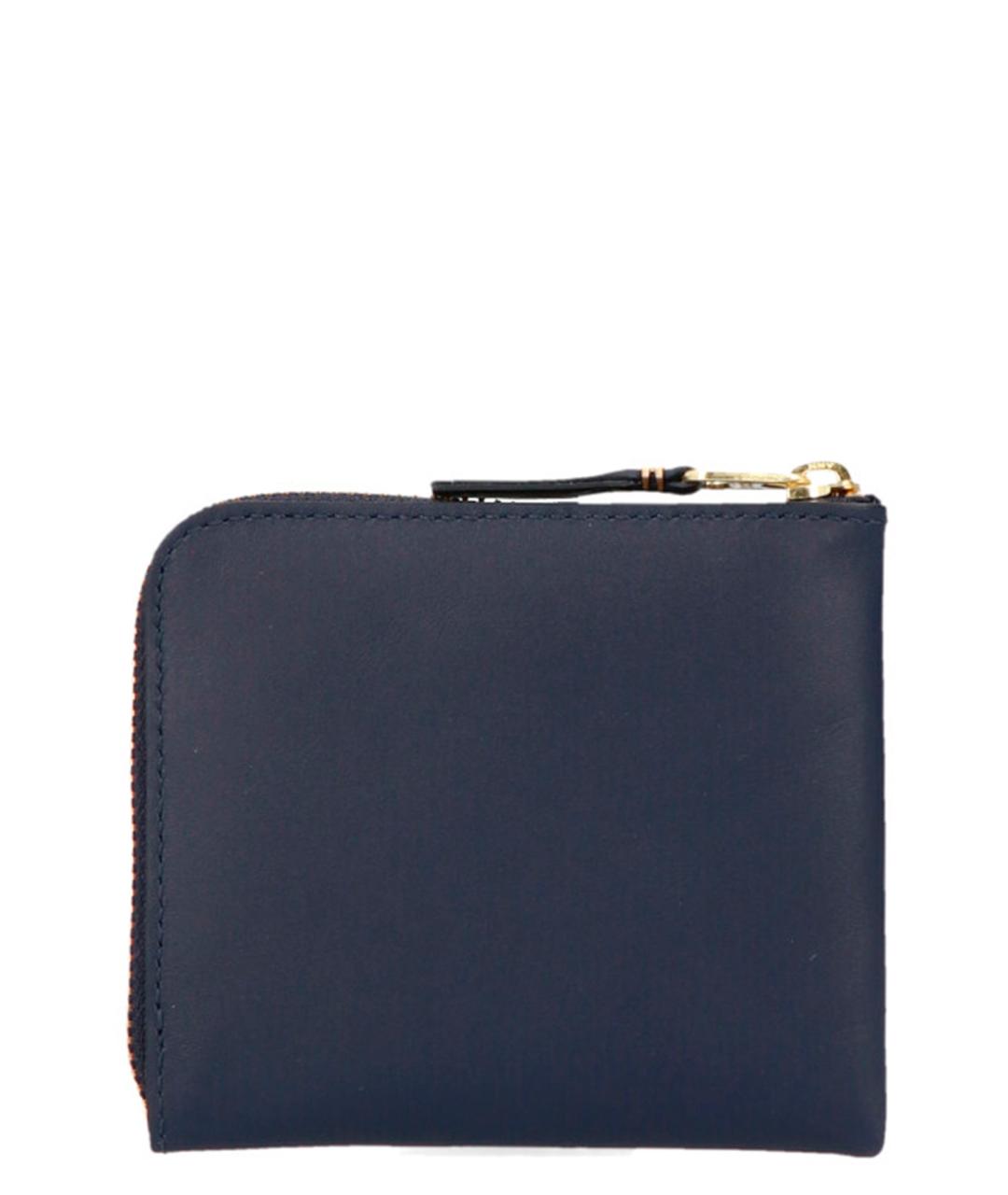 COMME DES GARÇONS WALLET Синий кожаный кошелек, фото 2