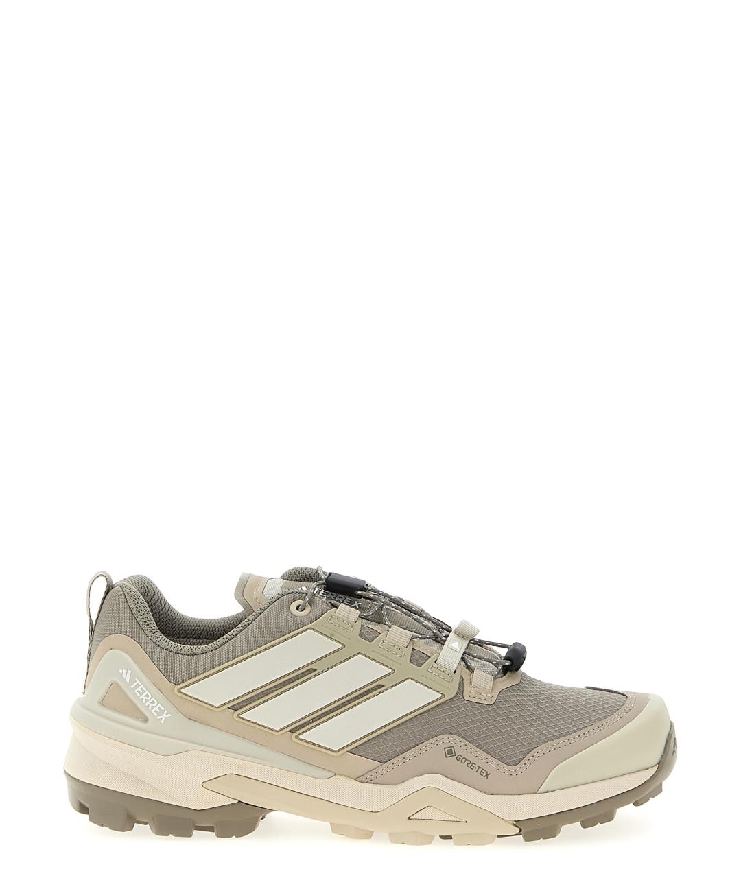 ADIDAS Серые синтетические низкие кроссовки / кеды, фото 1