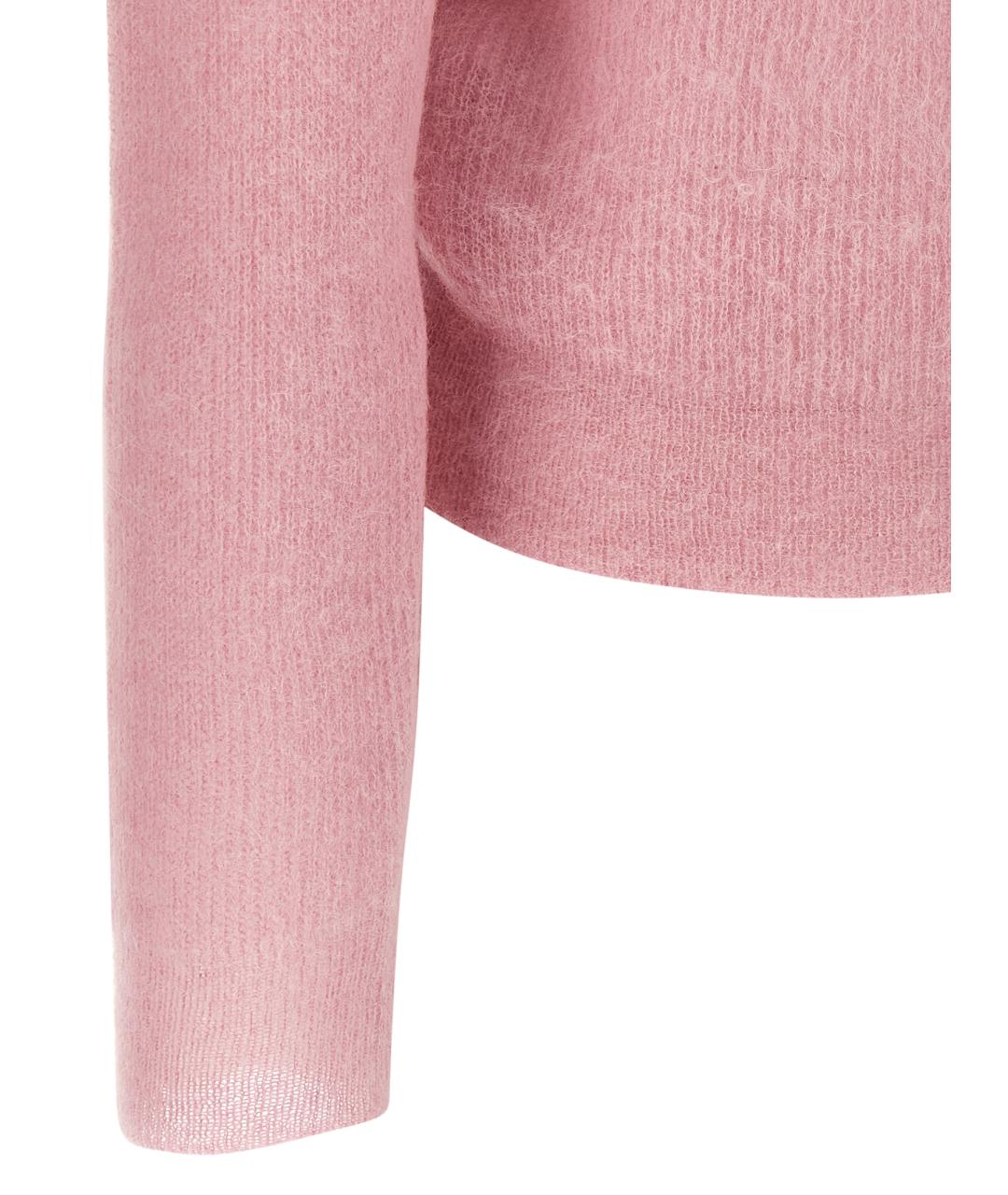 AURALEE Розовый шерстяной джемпер / свитер, фото 4