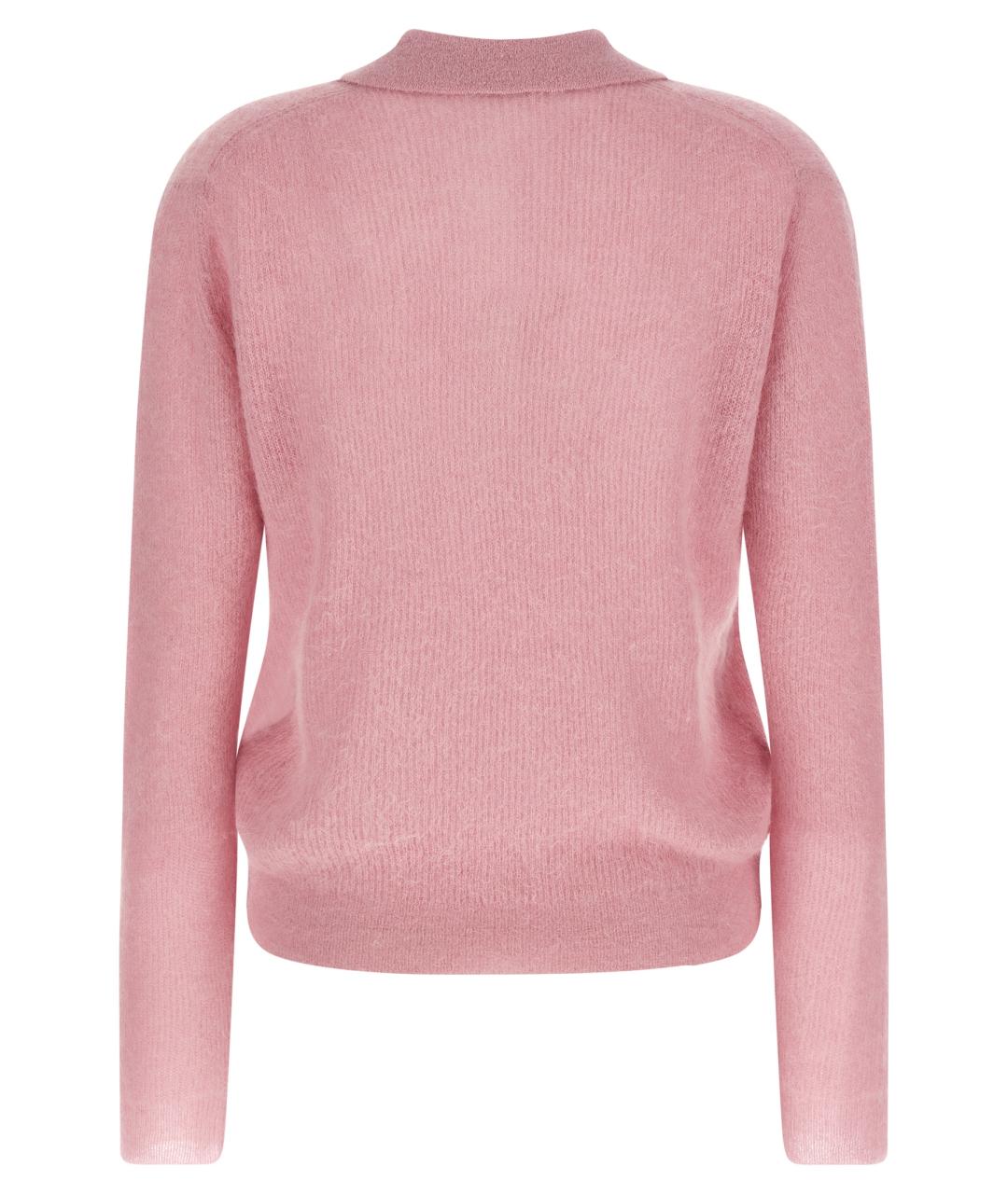 AURALEE Розовый шерстяной джемпер / свитер, фото 2