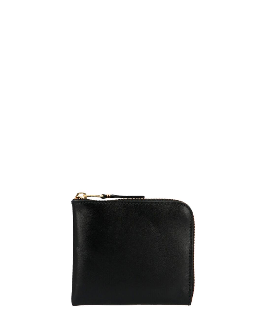 COMME DES GARÇONS WALLET Черный кожаный кошелек, фото 1