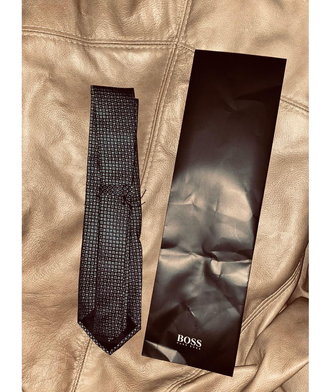 HUGO BOSS Мульти шелковый галстук, фото 7