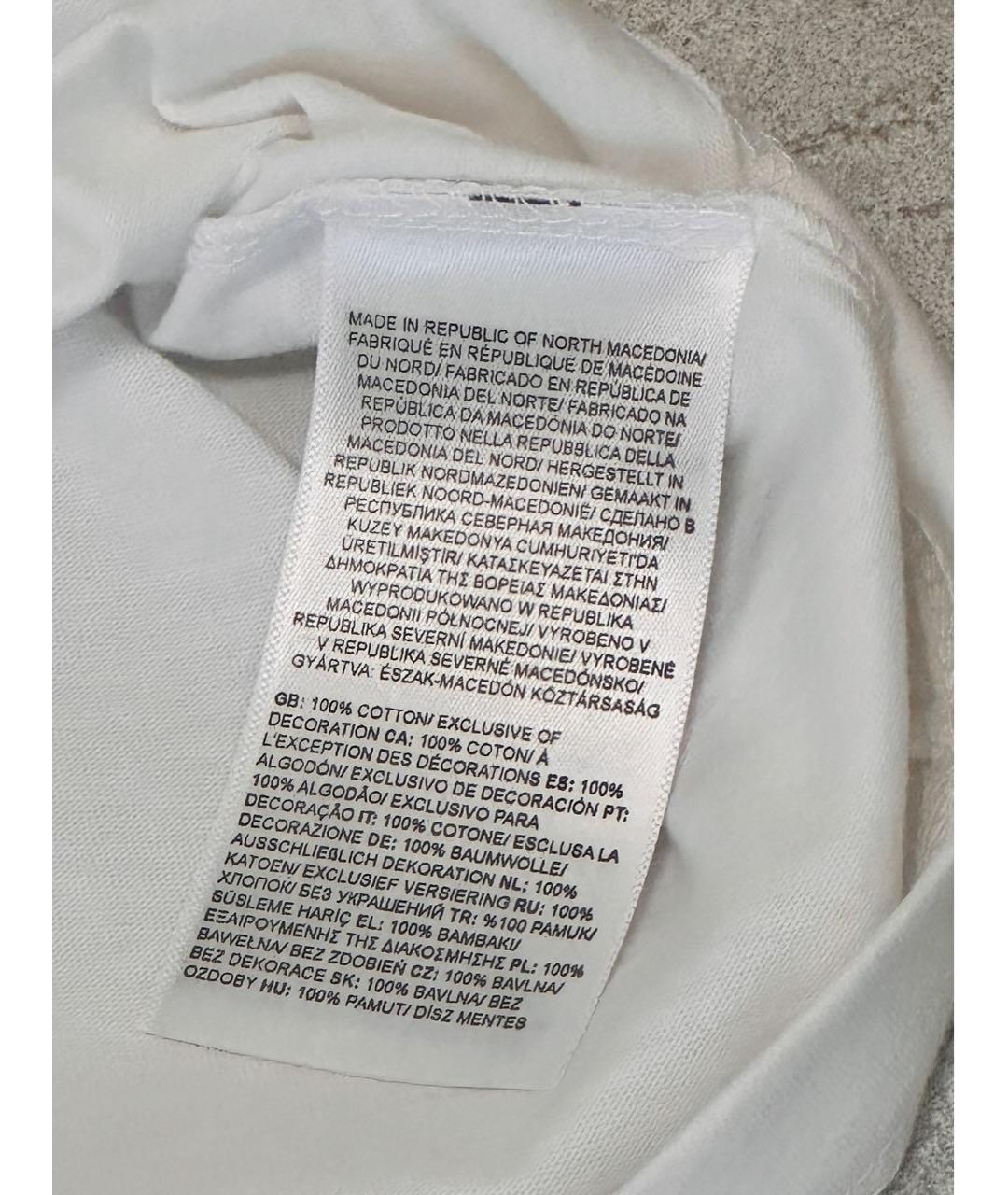 THE NORTH FACE Белая хлопковая футболка, фото 6