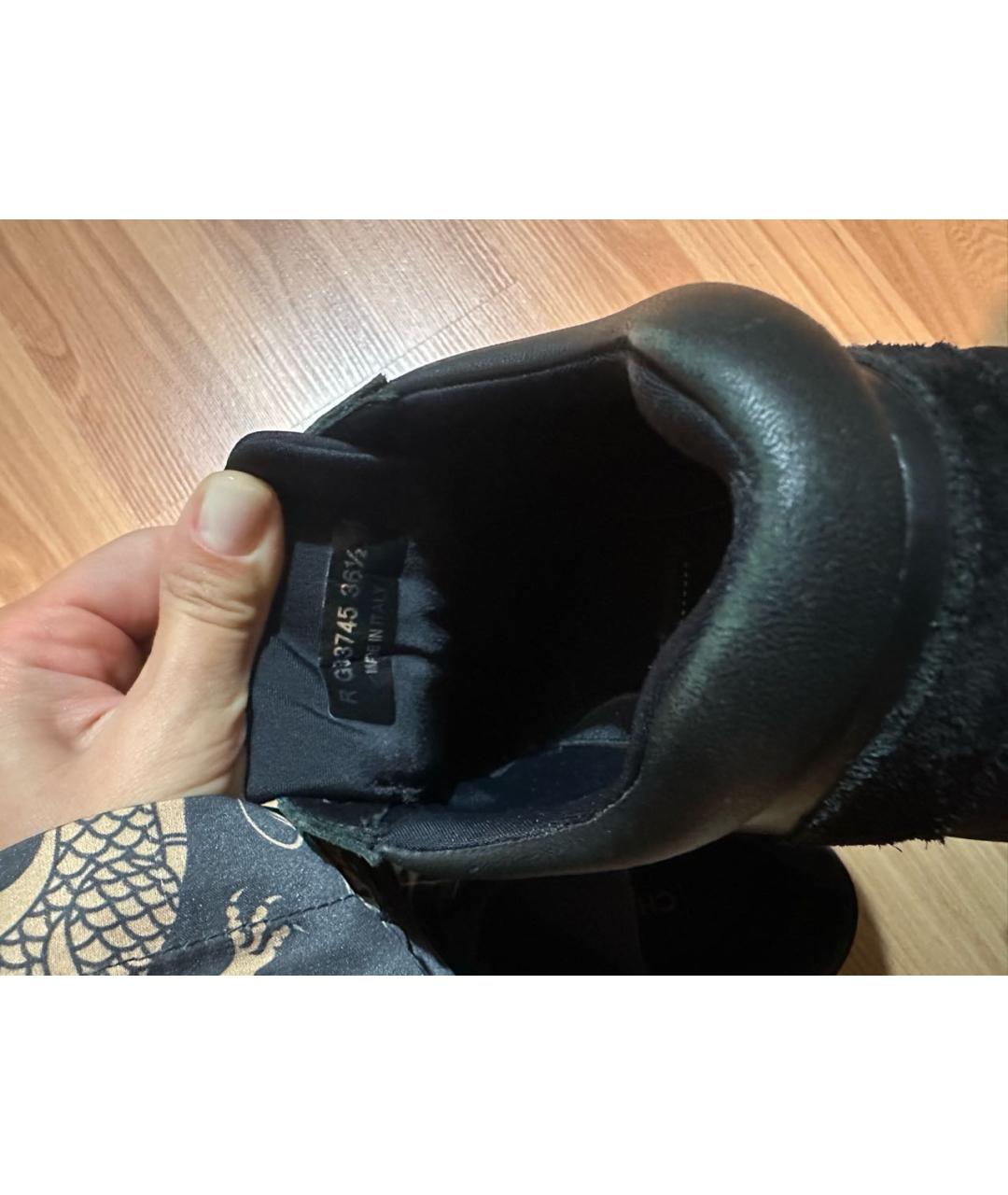 CHANEL Черные кроссовки, фото 7