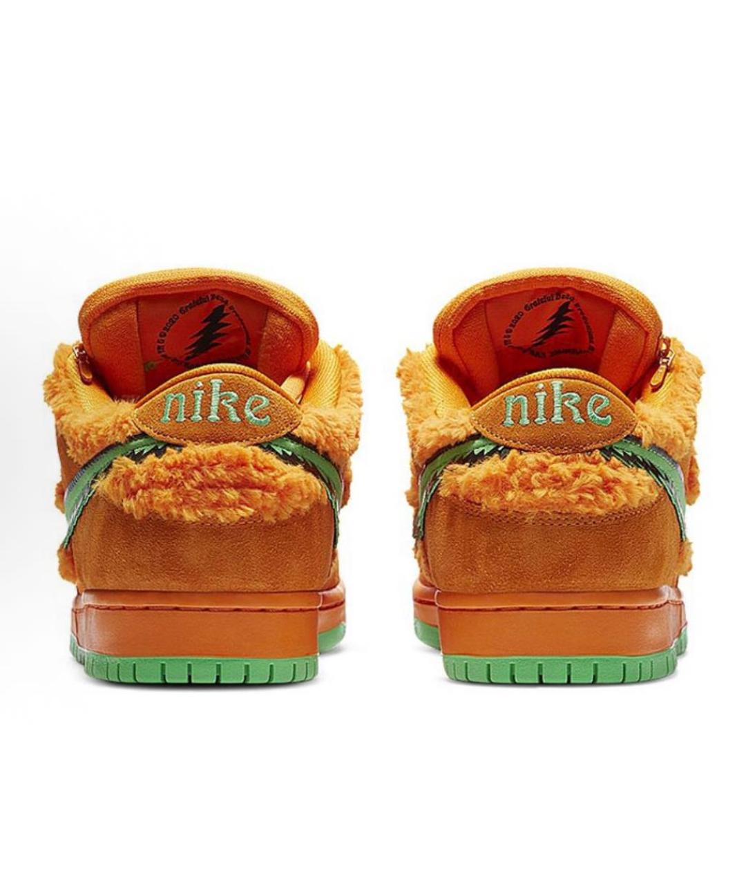 NIKE Оранжевое кеды, фото 4
