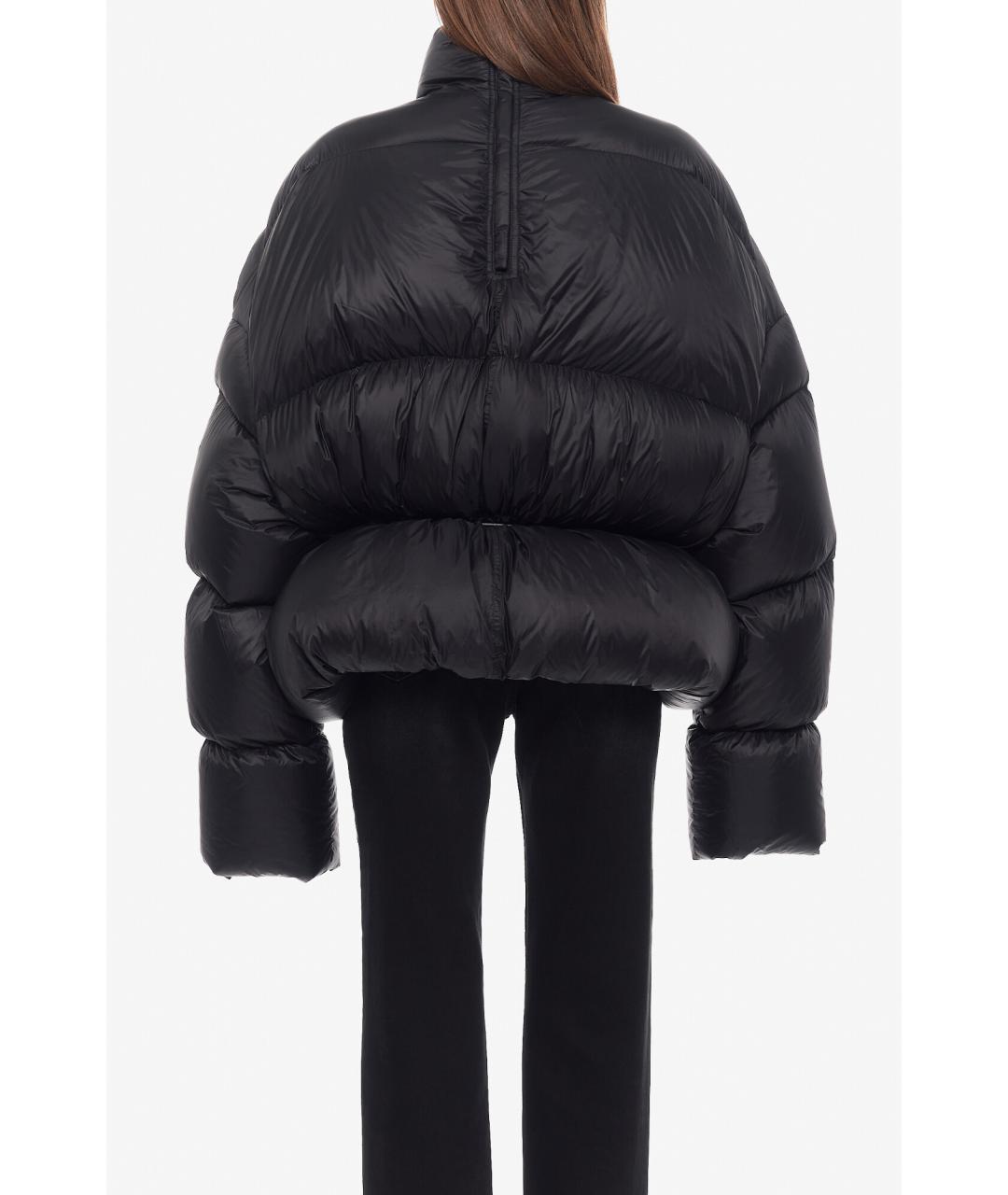 RICK OWENS Черный пуховик, фото 3