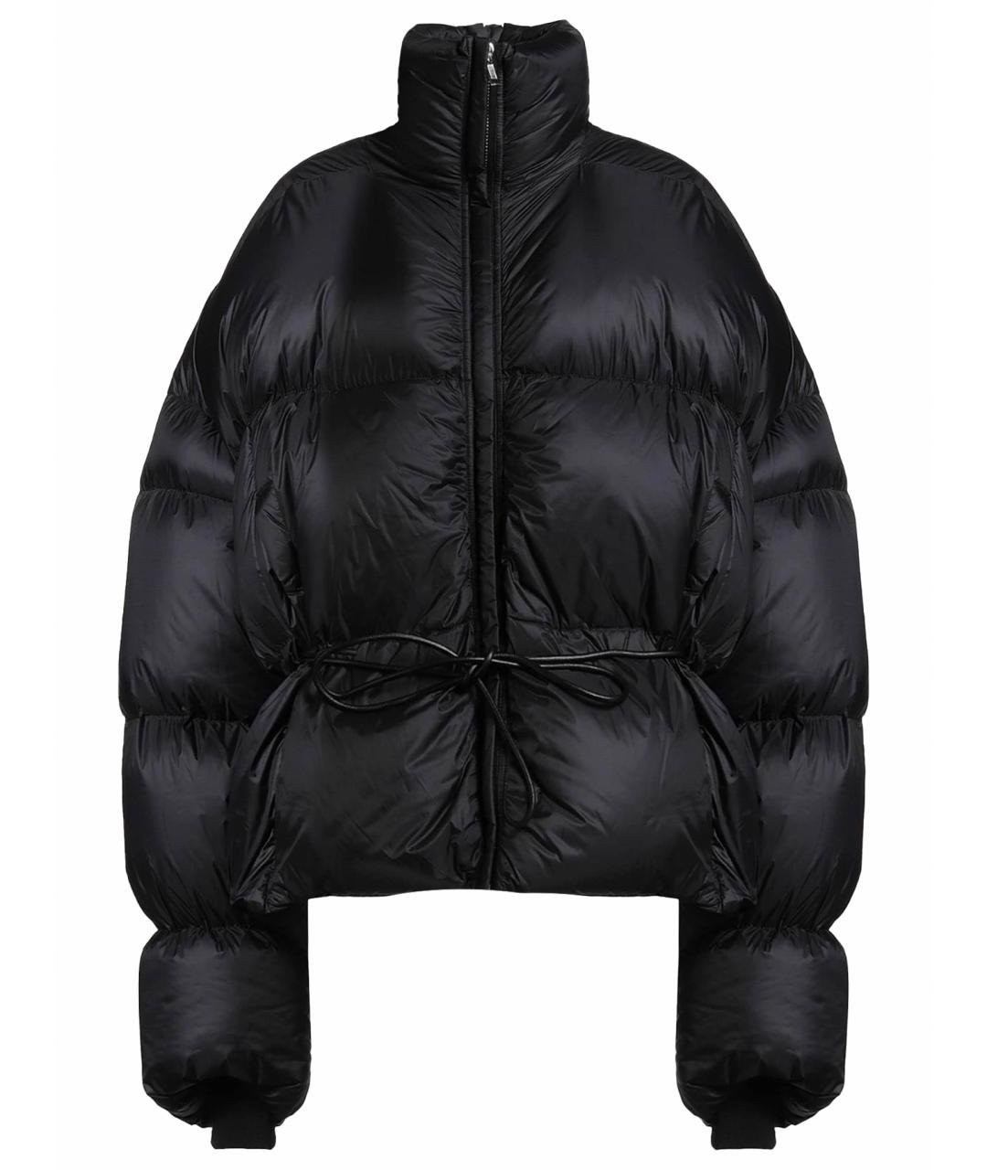 RICK OWENS Черный пуховик, фото 1