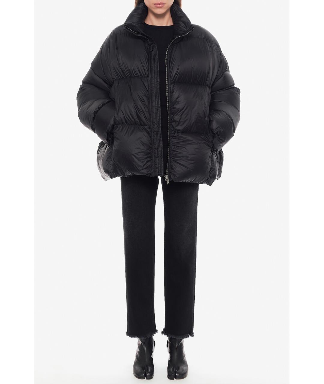 RICK OWENS Черный пуховик, фото 4