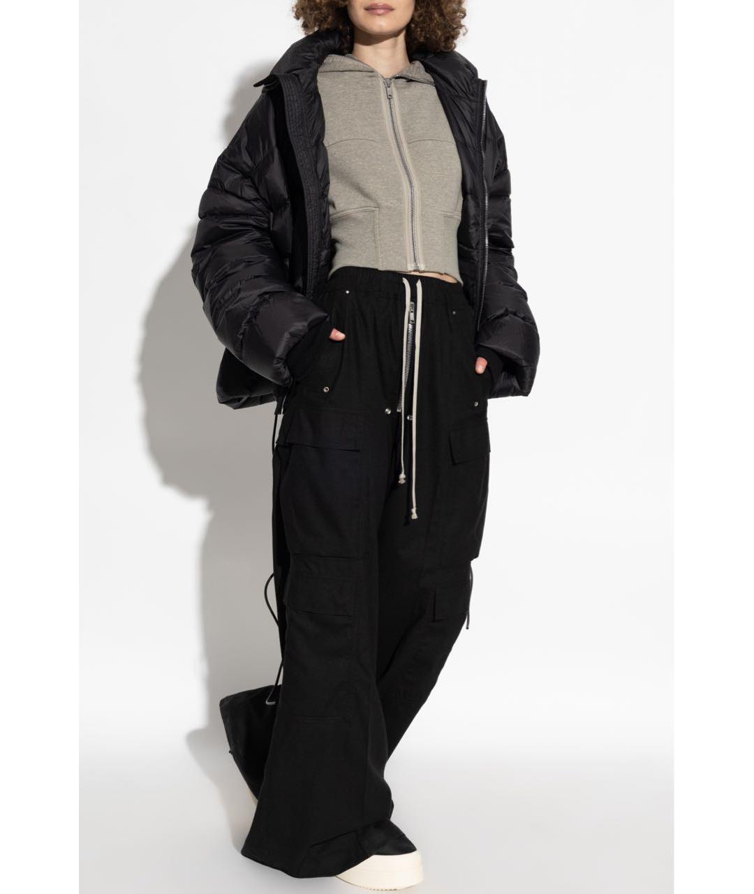 RICK OWENS Черный пуховик, фото 7