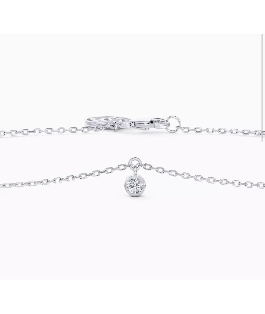 DE BEERS Серебрянный браслет из белого золота, фото 2