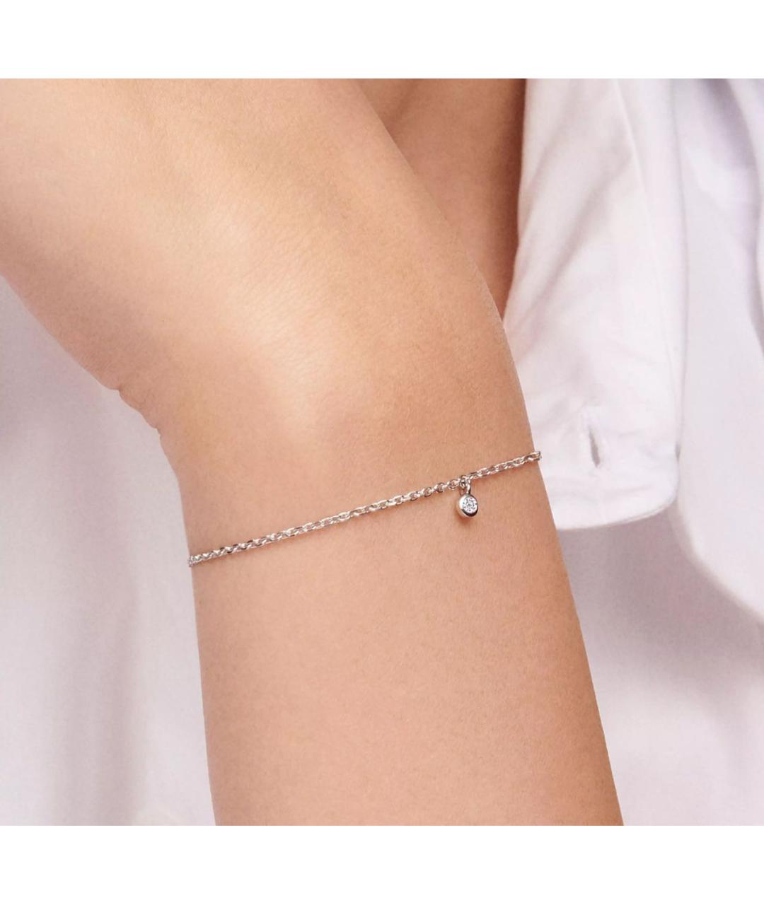 DE BEERS Серебрянный браслет из белого золота, фото 5