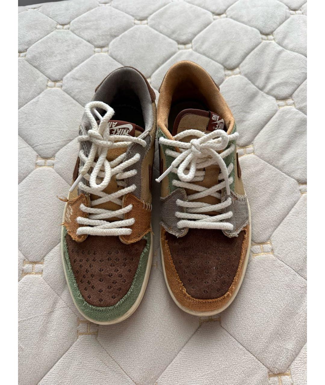 NIKE Мульти текстильные низкие кроссовки / кеды, фото 3