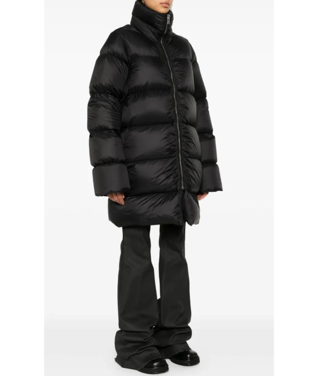 RICK OWENS Черный пуховик, фото 3