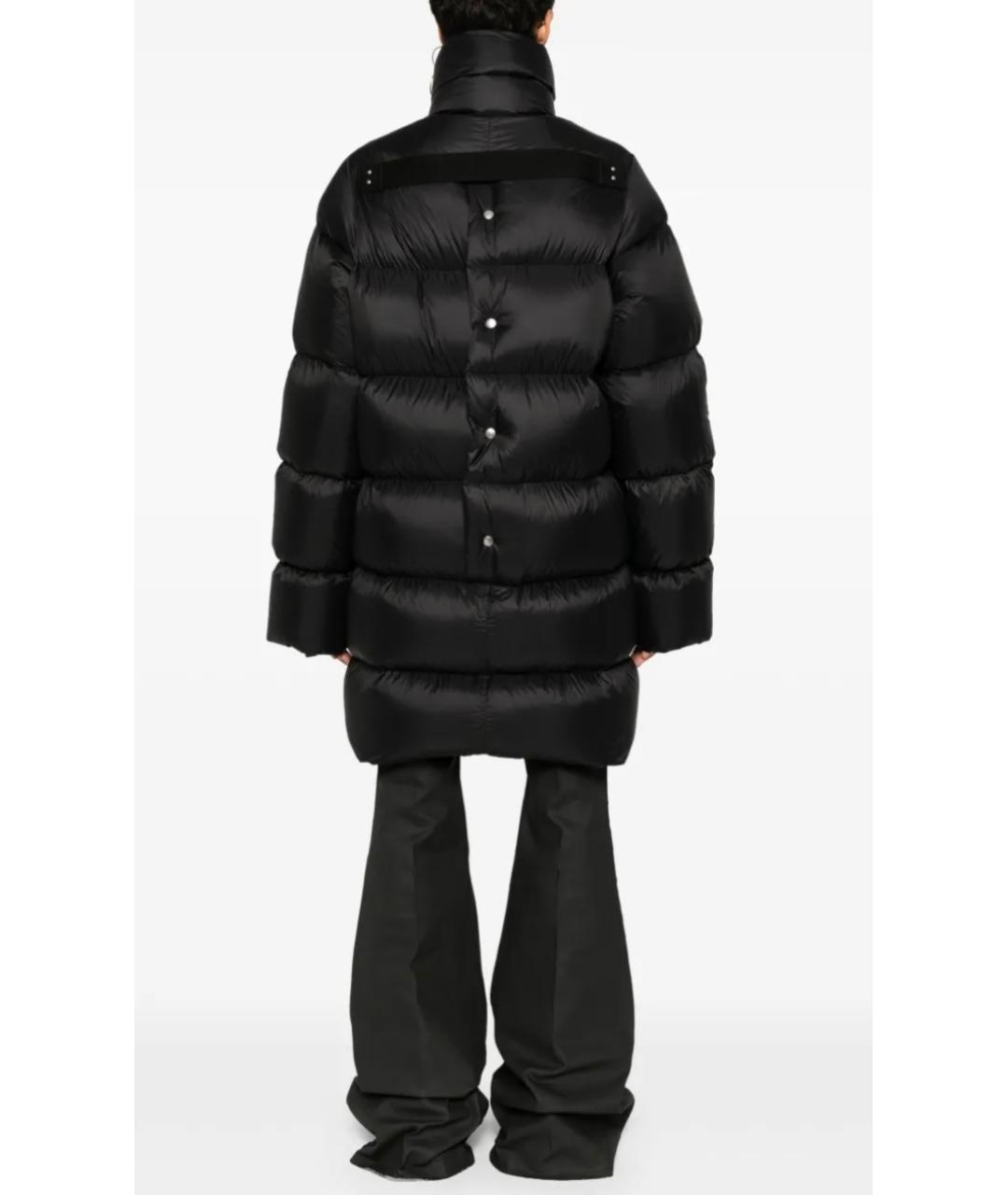 RICK OWENS Черный пуховик, фото 4