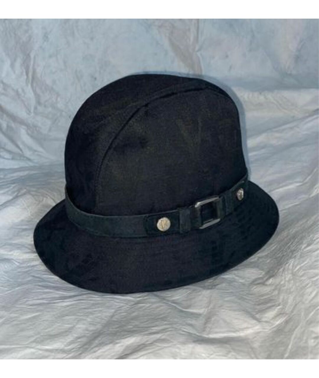 VERSACE JEANS COUTURE Черная шляпа, фото 7