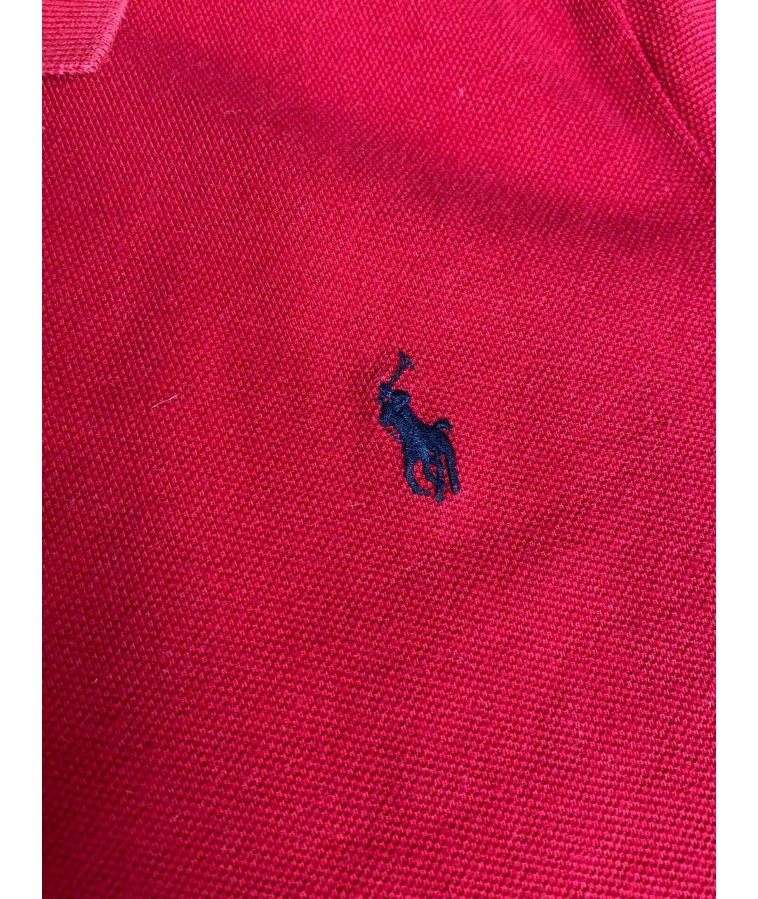 POLO RALPH LAUREN Красный хлопковый детская футболка / топ, фото 4
