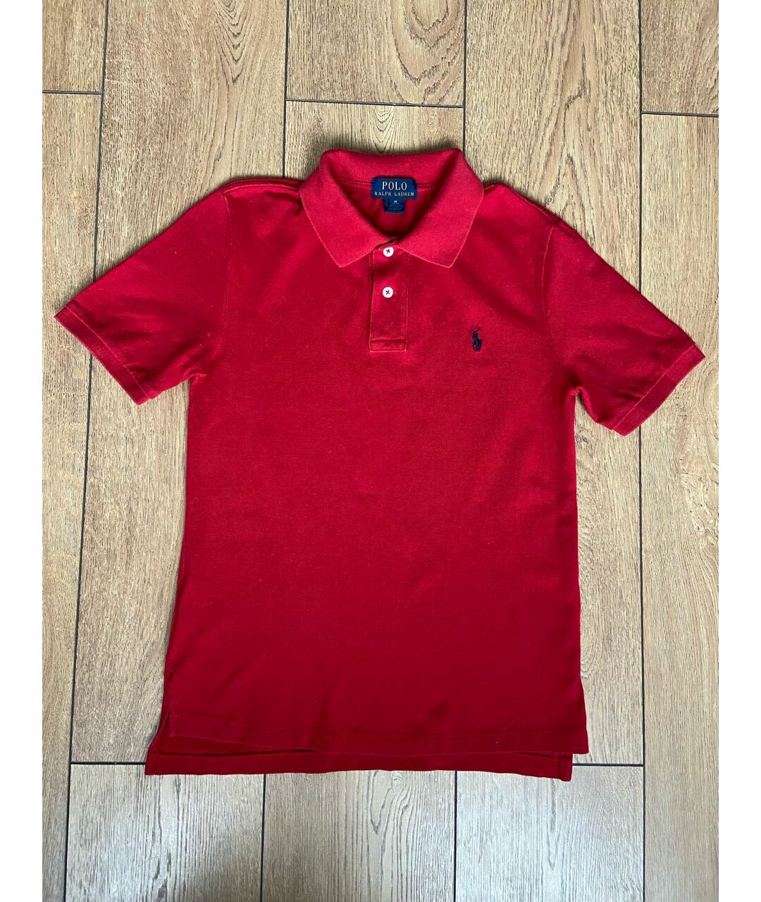 POLO RALPH LAUREN Красный хлопковый детская футболка / топ, фото 7