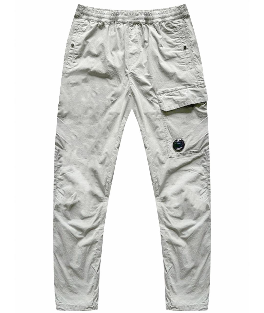 CP COMPANY Серые хлопковые повседневные брюки, фото 1