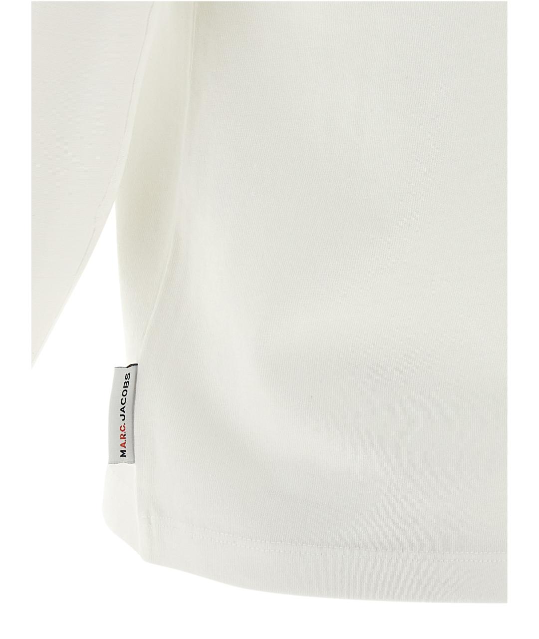 A.P.C. Белая хлопковая футболка, фото 4