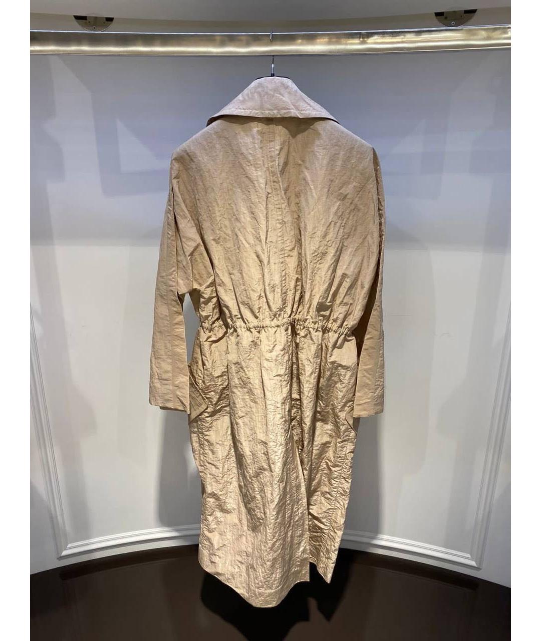 ACNE STUDIOS Бежевый хлопковый тренч/плащ, фото 2