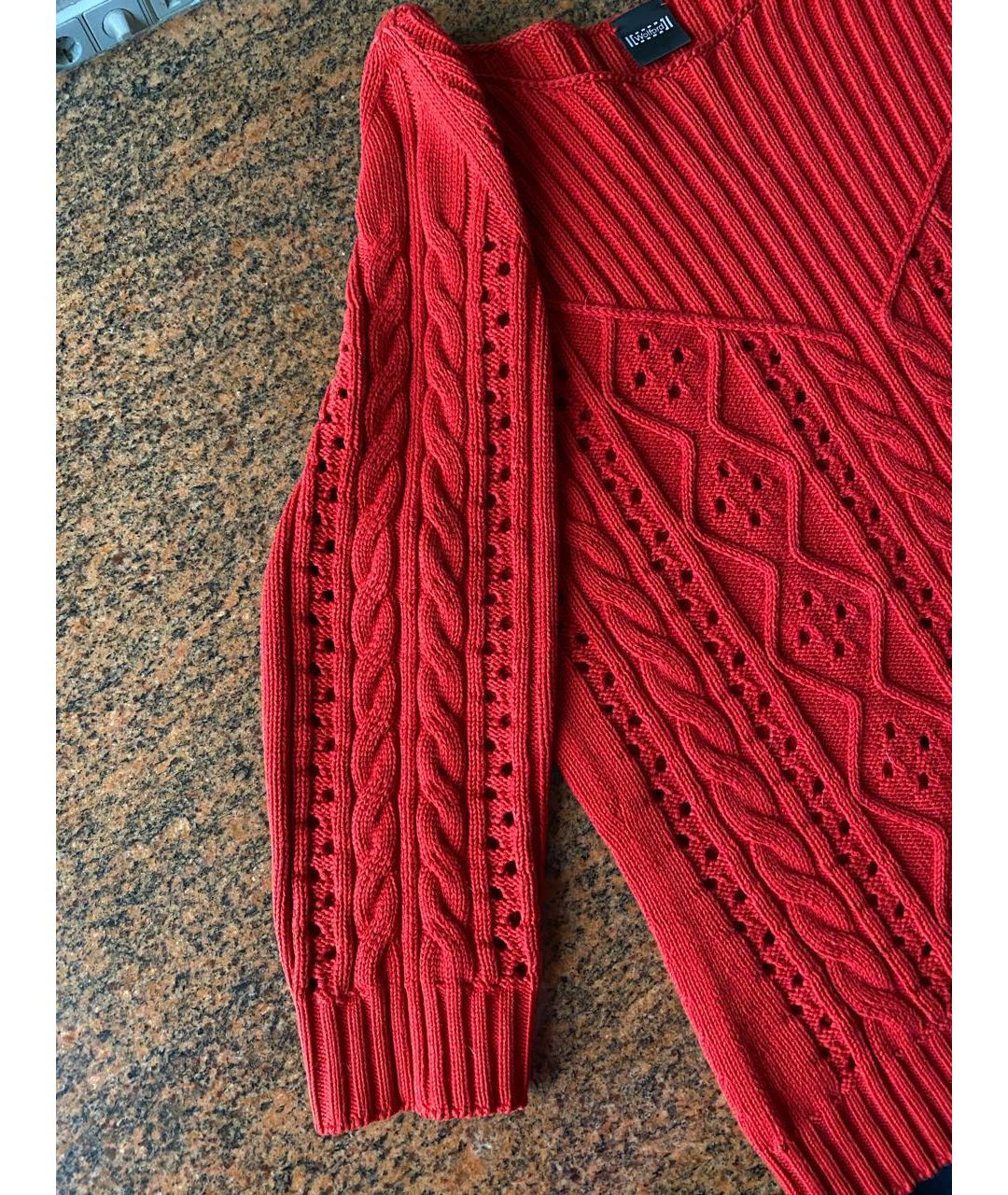 WOLFORD Красный хлопковый джемпер / свитер, фото 4