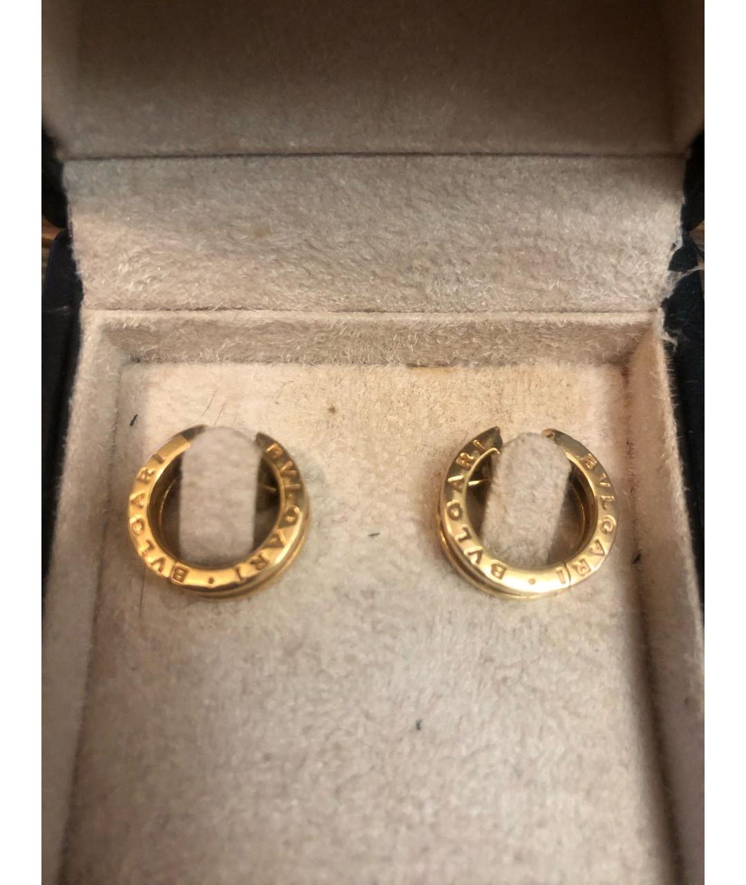 BVLGARI Золотые серьги из розового золота, фото 9