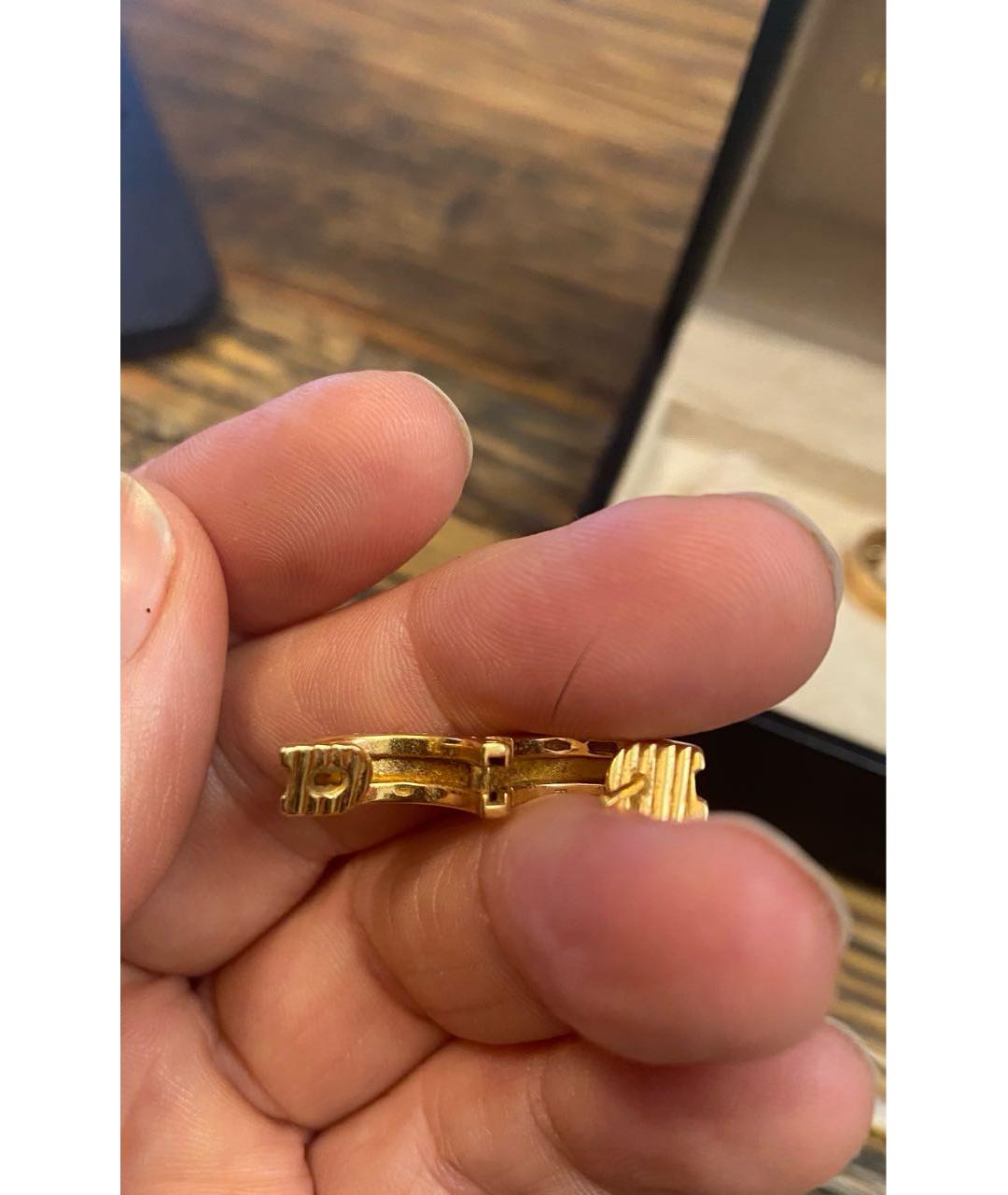 BVLGARI Золотые серьги из розового золота, фото 3