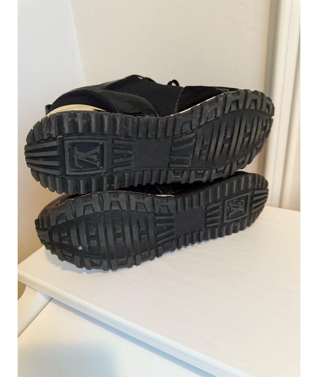 LOUIS VUITTON Черные кроссовки, фото 8