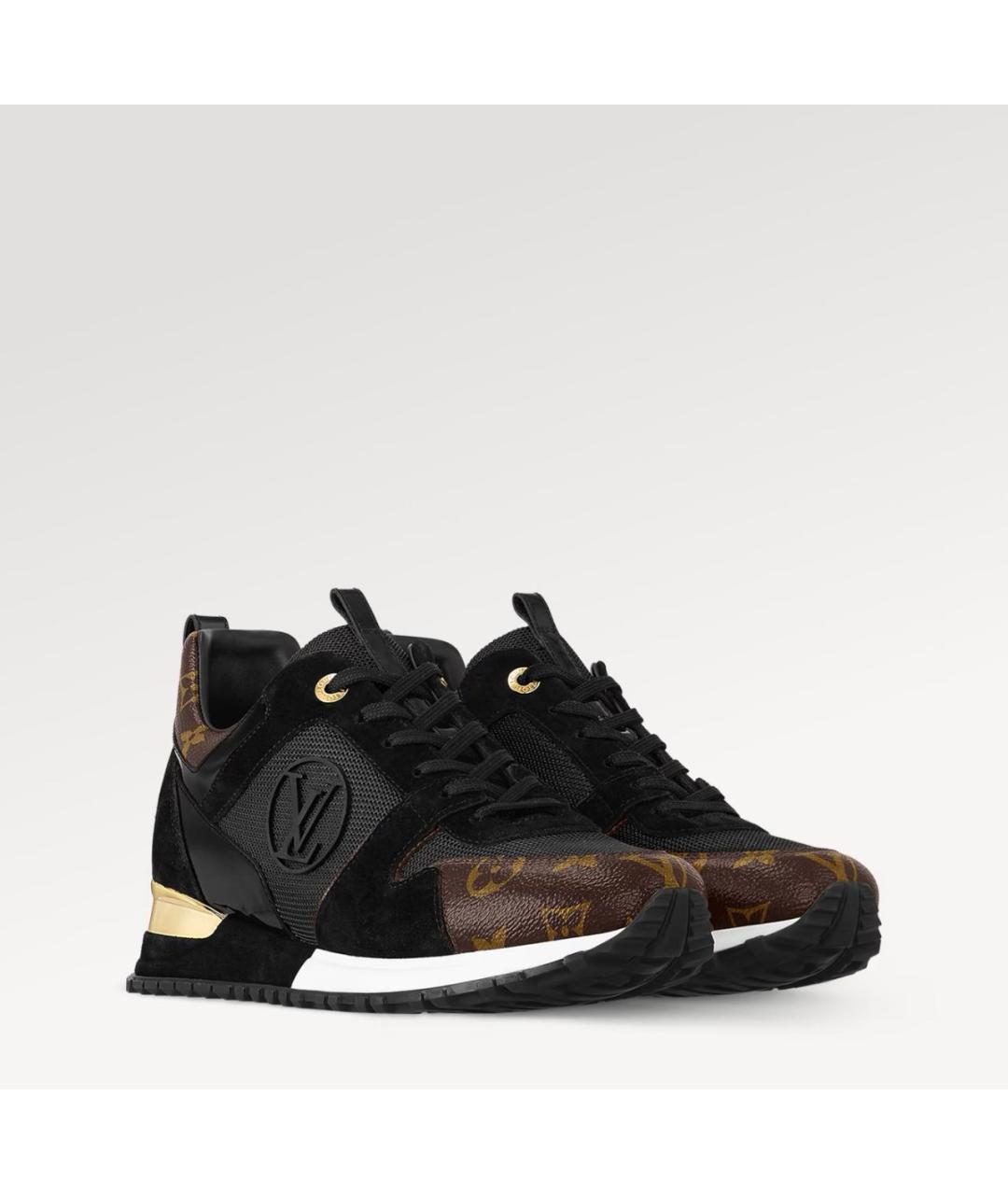 LOUIS VUITTON Черные кроссовки, фото 2