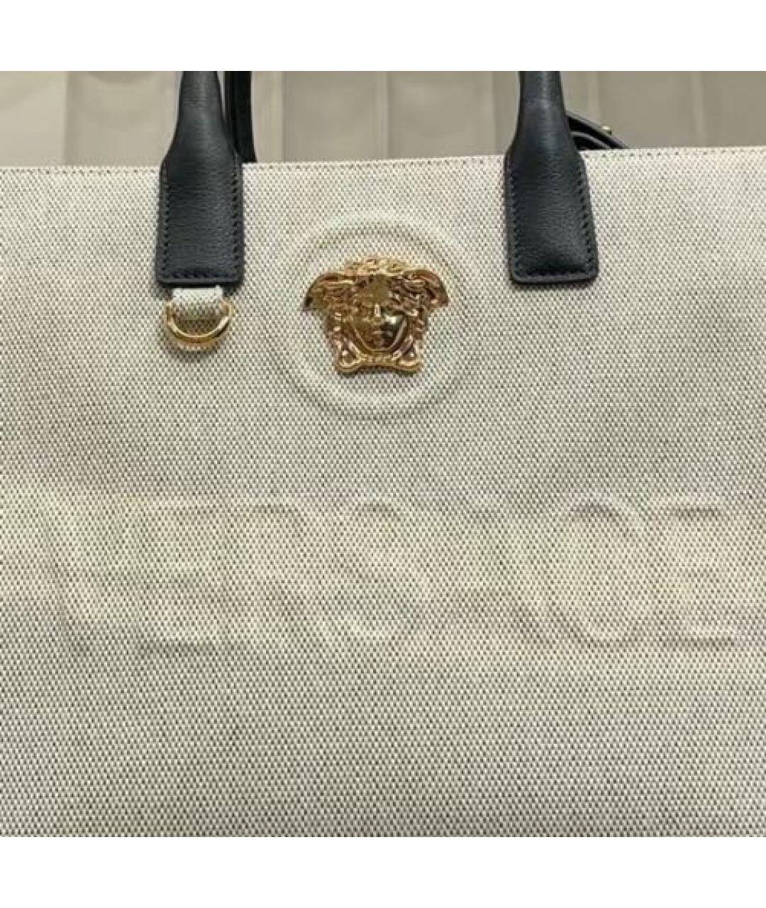 VERSACE Белая сумка тоут, фото 2