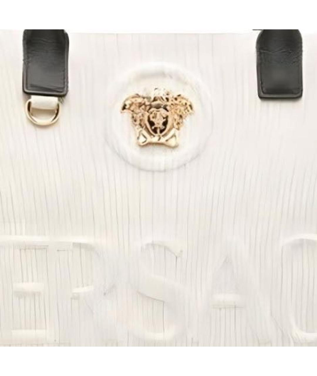 VERSACE Белая сумка тоут, фото 2