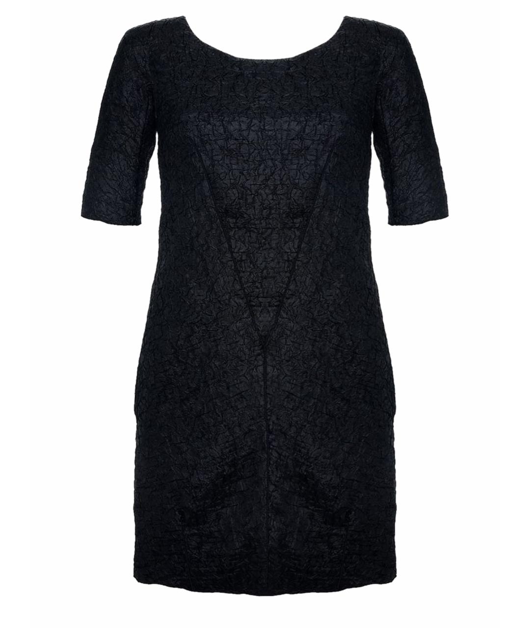 DOLCE&GABBANA Черное полиэстеровое платье, фото 1