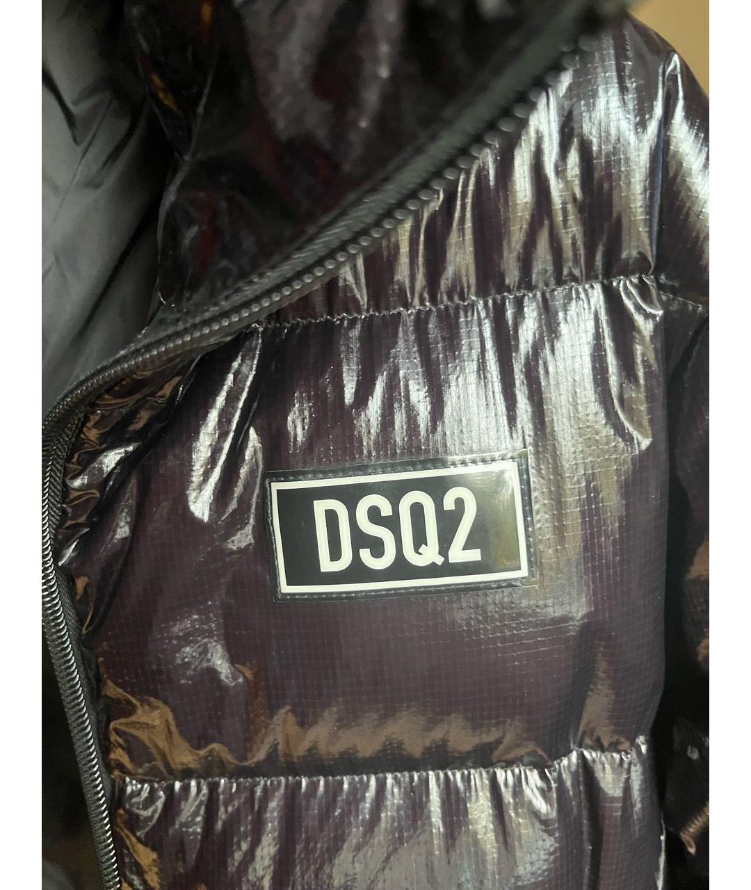 DSQUARED2 Черный пуховик, фото 3