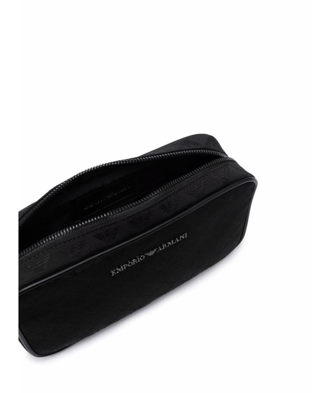 EMPORIO ARMANI Черный кошелек, фото 4