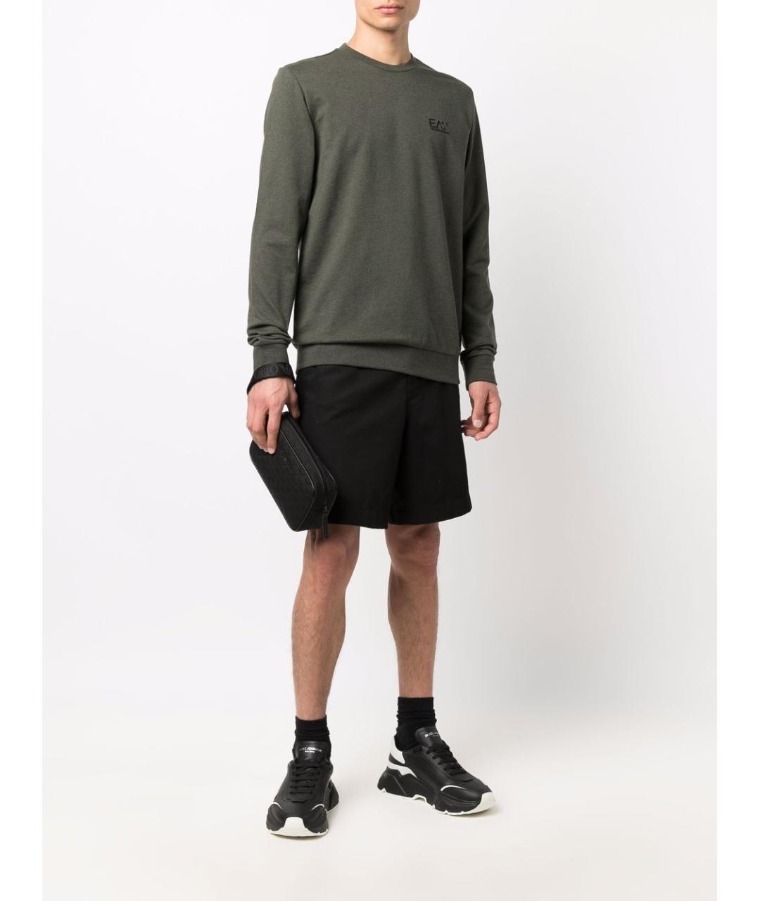 EMPORIO ARMANI Черный кошелек, фото 3