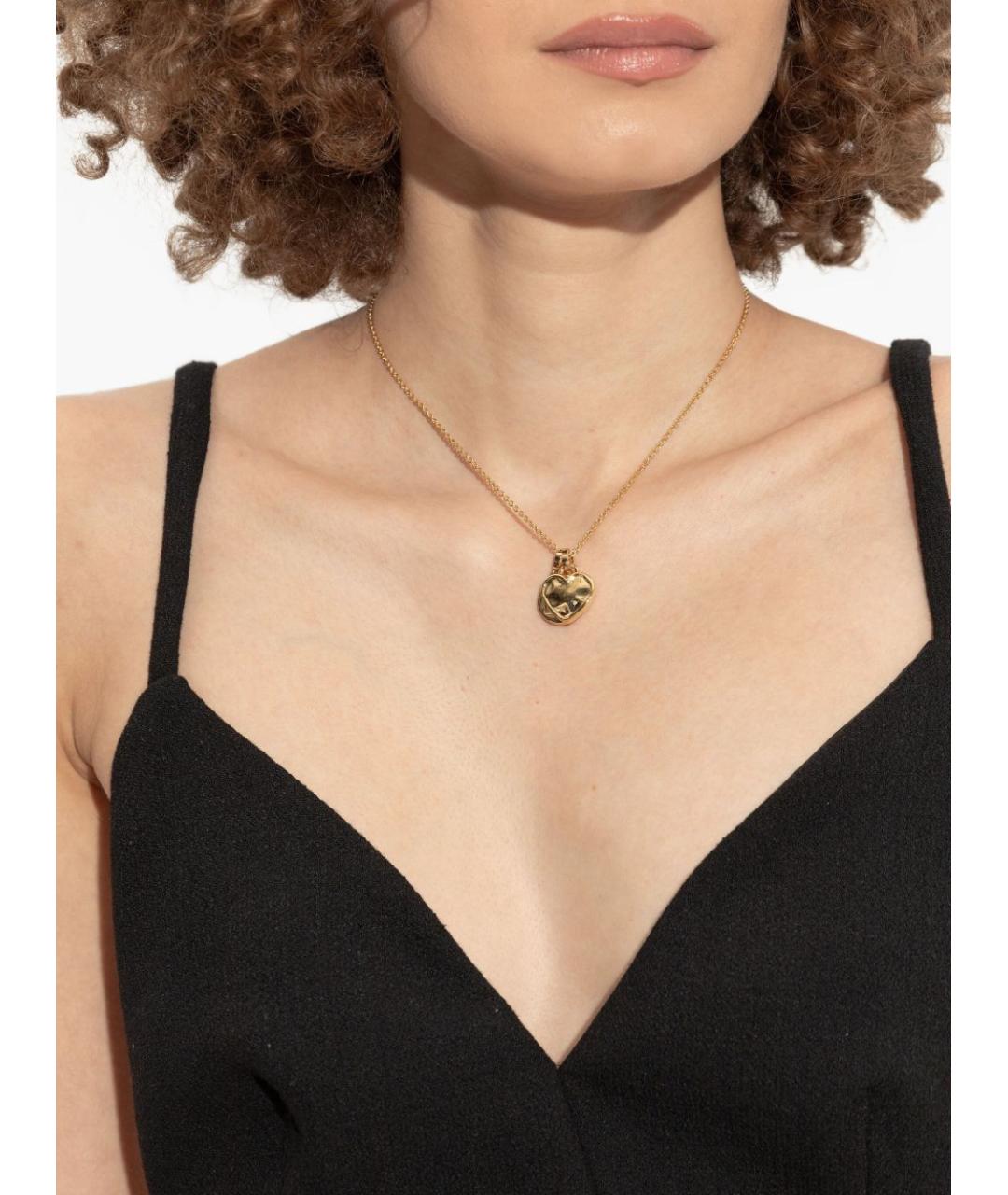 DOLCE&GABBANA Золотая латунная подвеска, фото 3