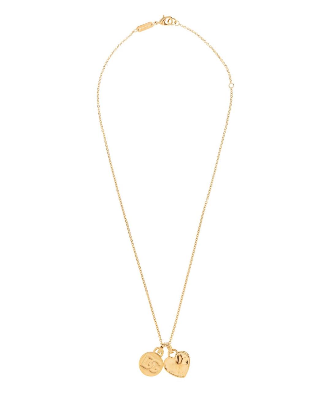 DOLCE&GABBANA Золотая латунная подвеска, фото 1