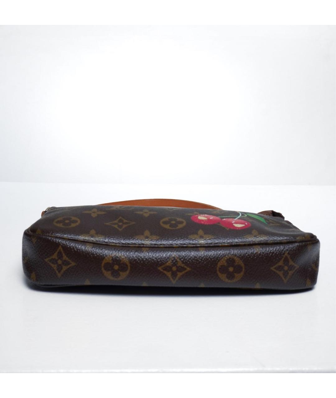 LOUIS VUITTON Коричневая сумка с короткими ручками, фото 7