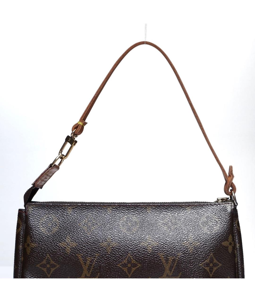 LOUIS VUITTON Коричневая сумка с короткими ручками, фото 2