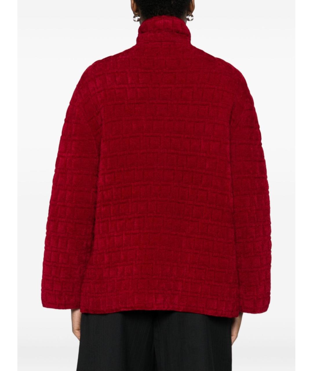 EMPORIO ARMANI Красная полиамидовая куртка, фото 2