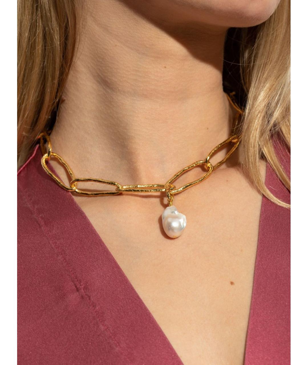 FORTE FORTE Золотая металлическая подвеска, фото 2