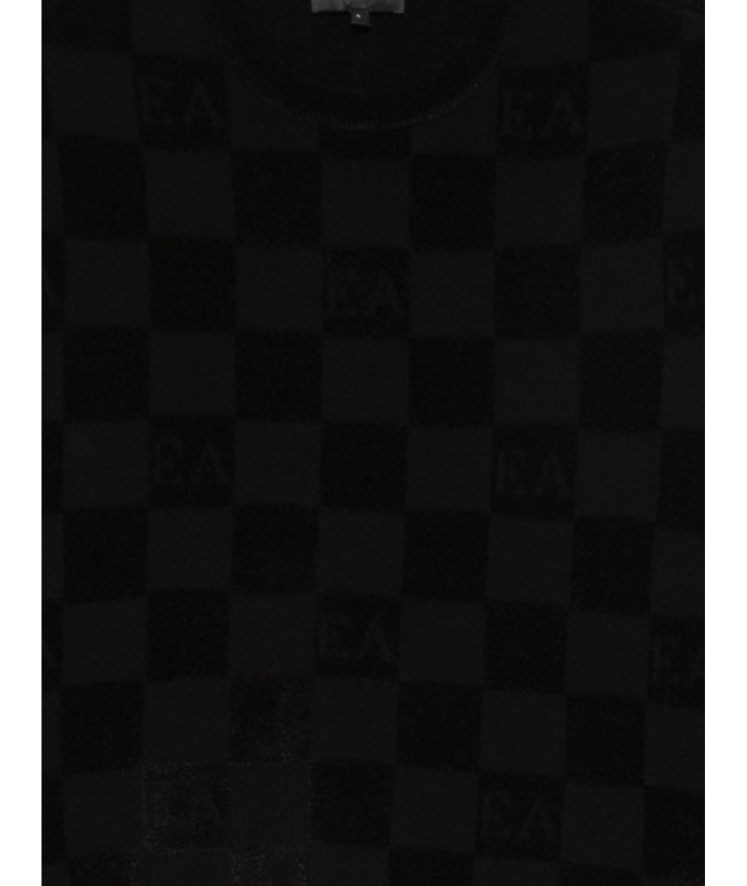EMPORIO ARMANI Черный джемпер / свитер, фото 2