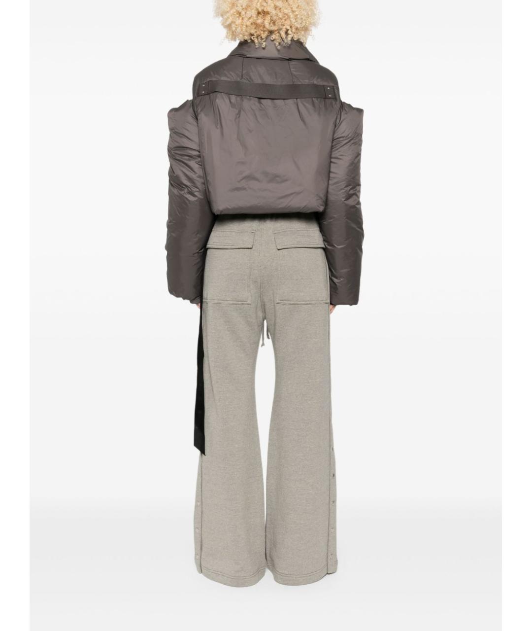 RICK OWENS DRKSHDW Серая полиамидовая куртка, фото 2