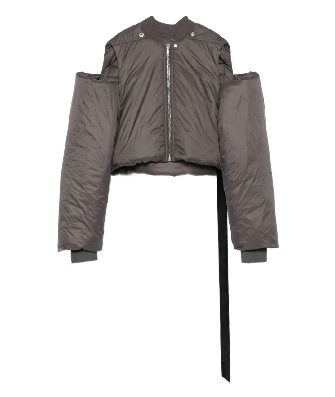 RICK OWENS DRKSHDW Серая полиамидовая куртка, фото 1