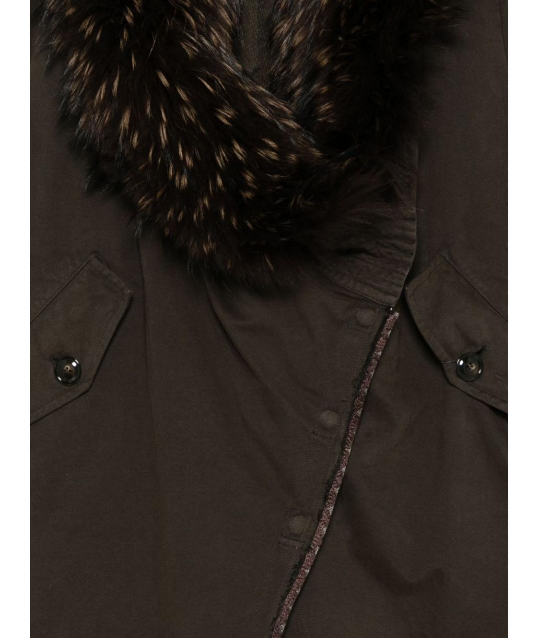 BAZAR DELUXE Коричневое пальто, фото 3