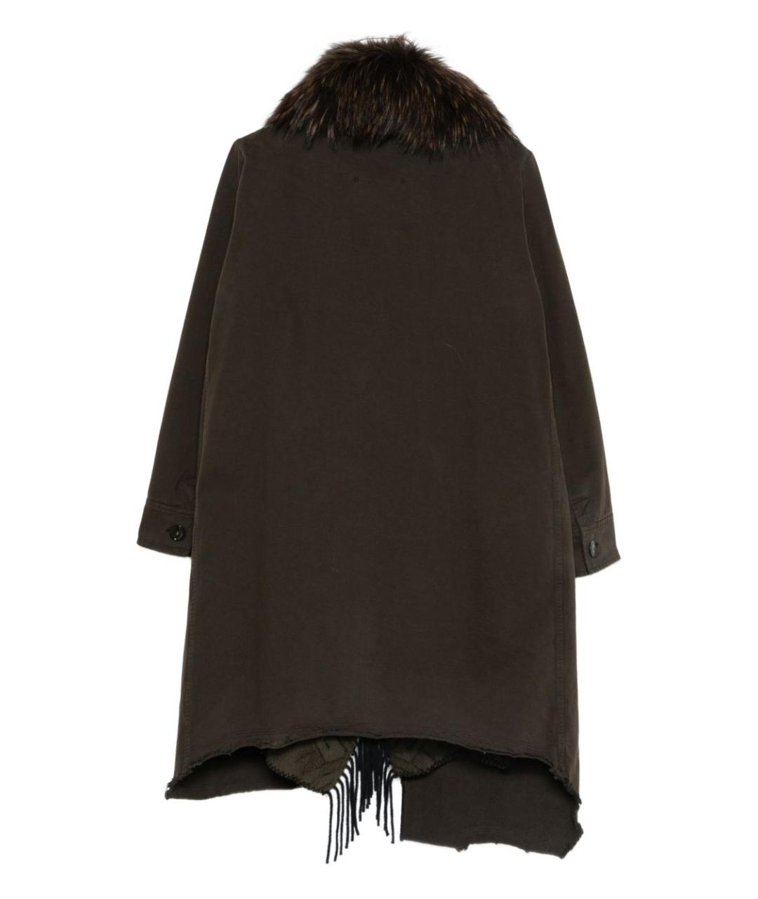 BAZAR DELUXE Коричневое пальто, фото 2