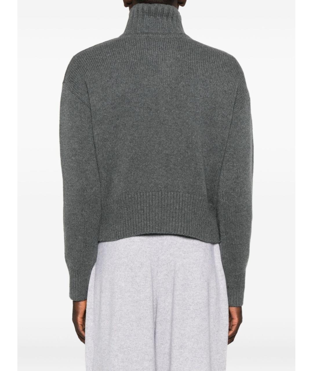 EXTREME CASHMERE Серый кашемировый кардиган, фото 2